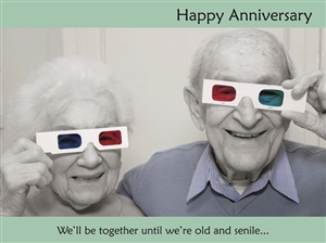 4150 AV Old couple with 3D glasses