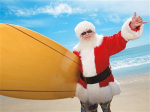 7556 CH Surfing Santa